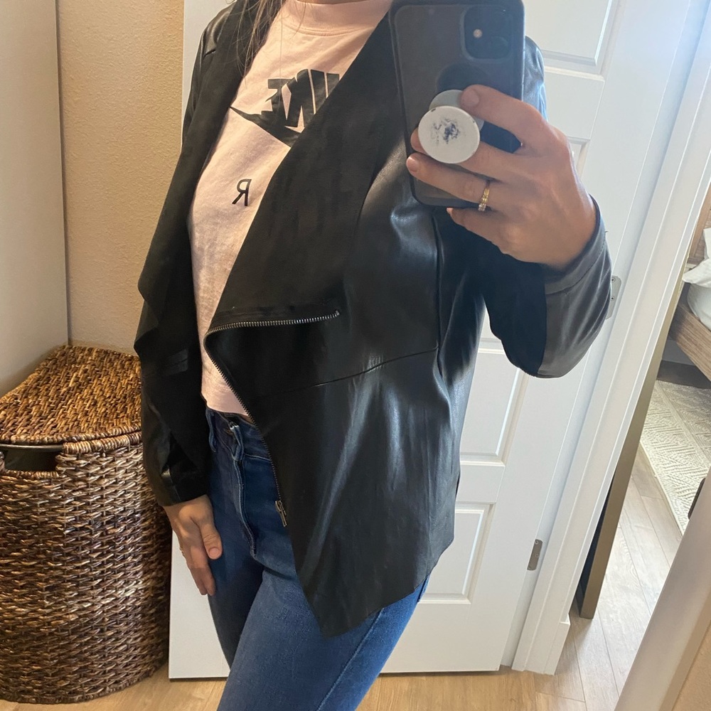 BB Dakota Faux Leather Jacket